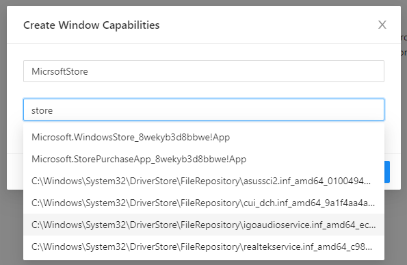 Search appID